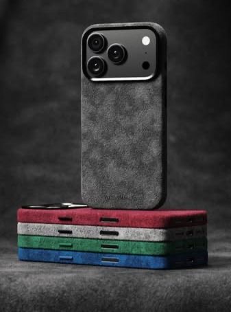 Premium Alcantara Suede-Style Slim Case