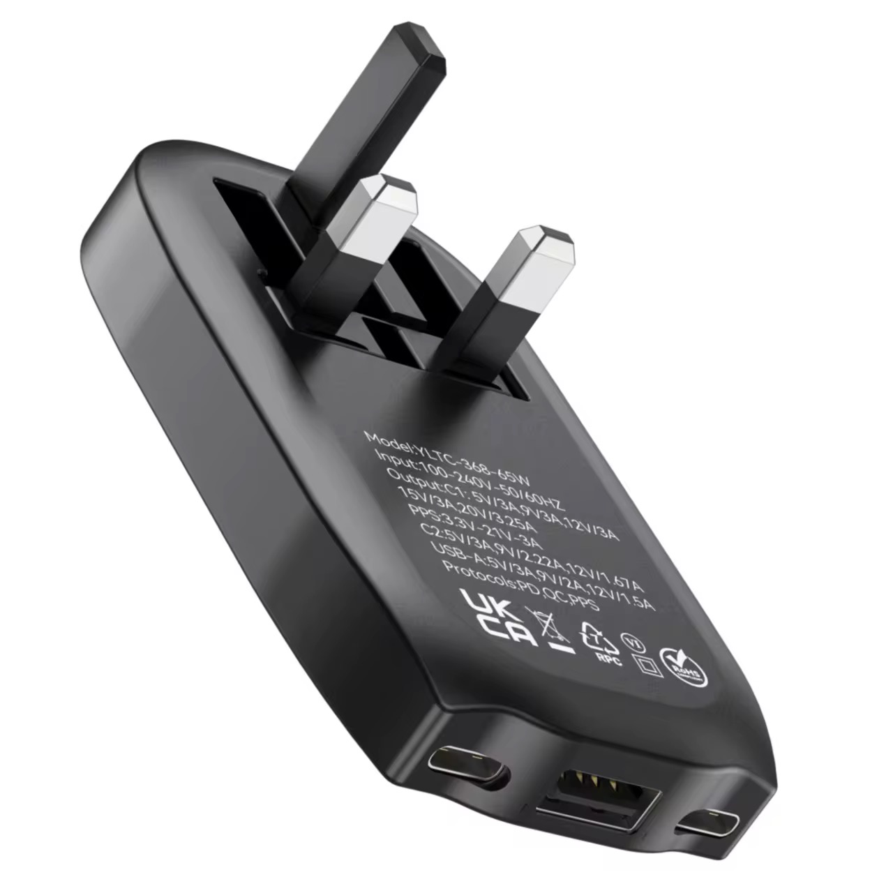 Ultra-Slim UK Fast Wall Charger